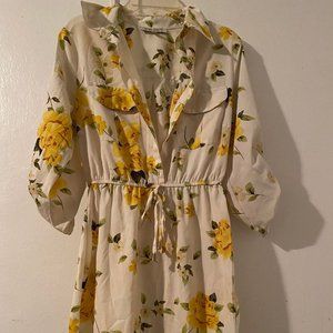 New York Floral Mini Dress